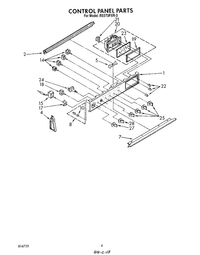 Diagram for RS575PXR3
