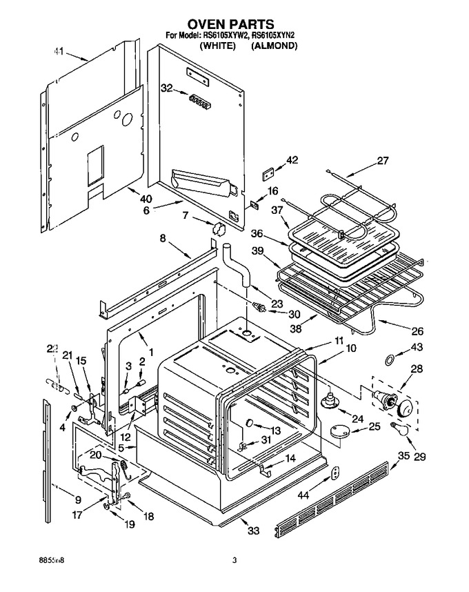 Diagram for RS6105XYW2