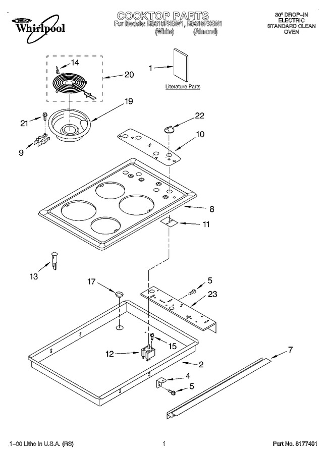 Diagram for RS610PXGW1