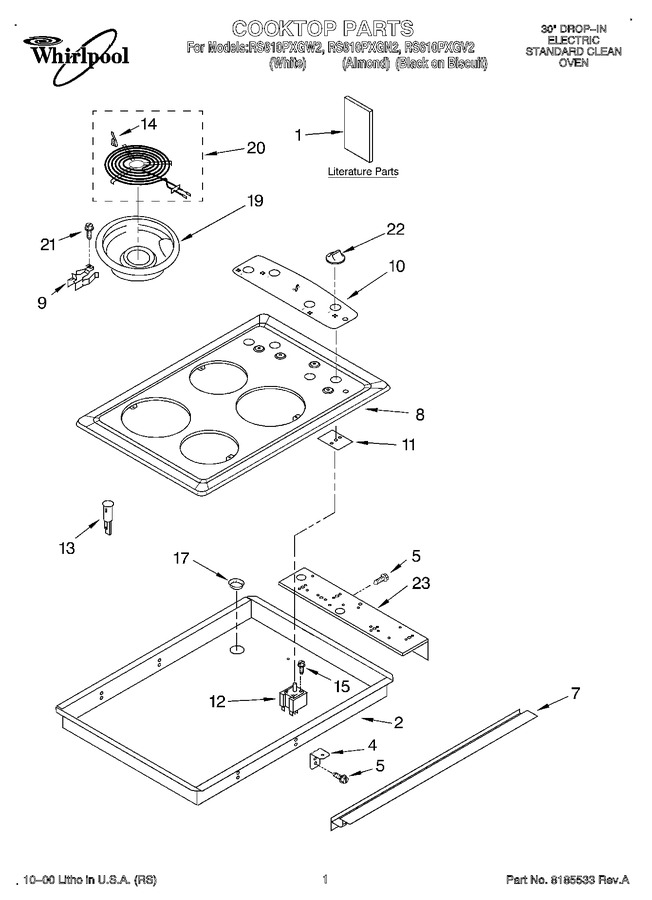Diagram for RS610PXGV2