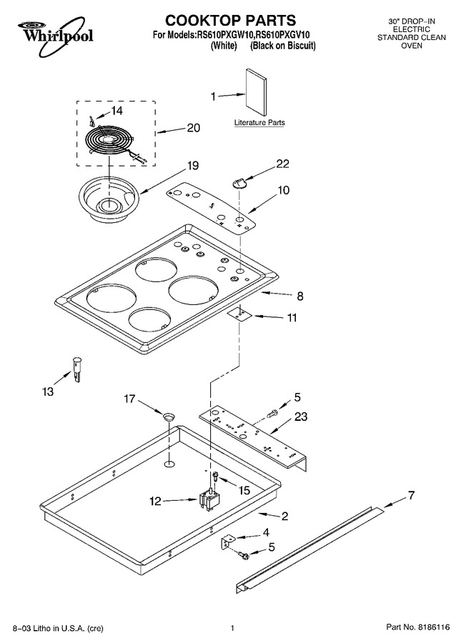 Diagram for RS610PXGW10