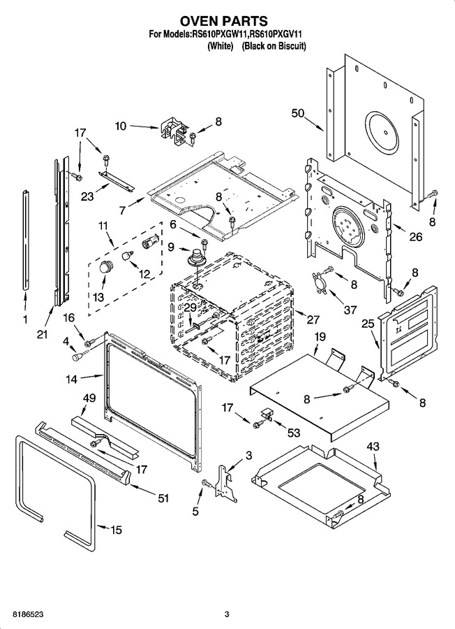 Diagram for RS610PXGV11