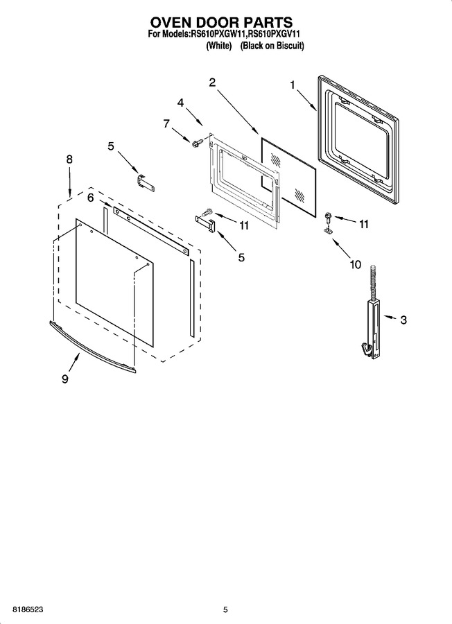 Diagram for RS610PXGV11