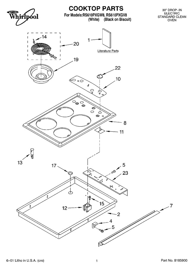 Diagram for RS610PXGV8