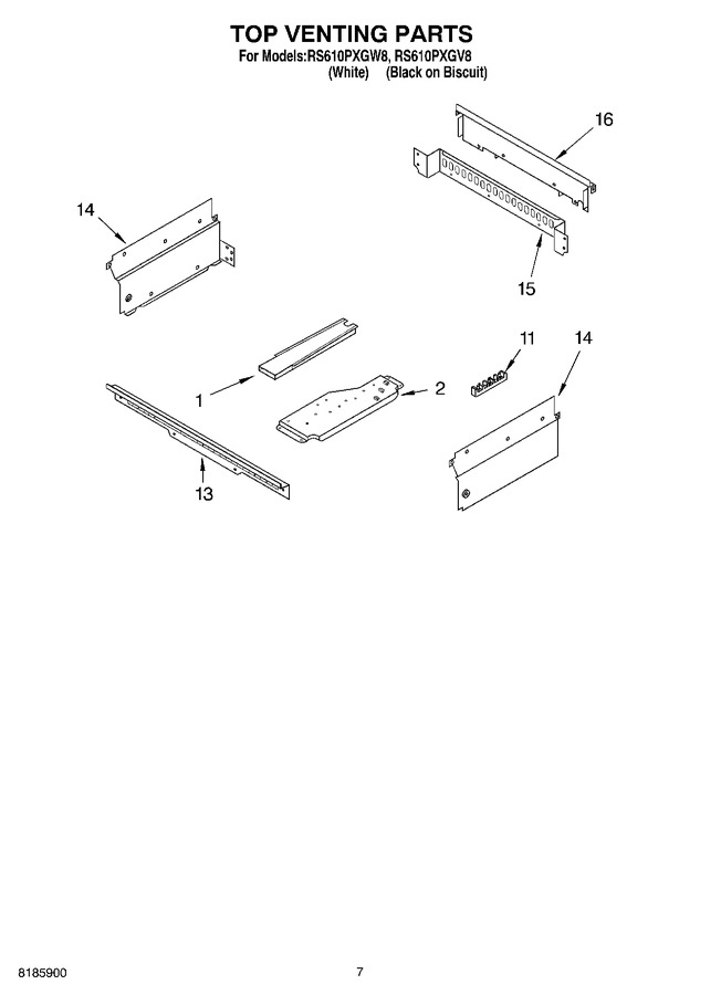 Diagram for RS610PXGV8