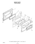 Diagram for 04 - Oven Door , Literature And Optional