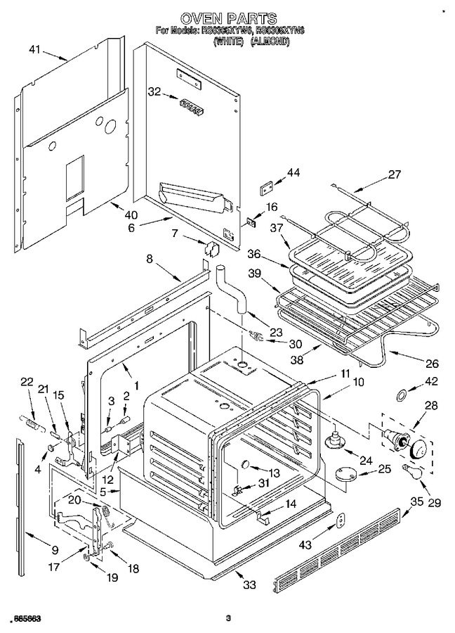 Diagram for RS6305XYW6