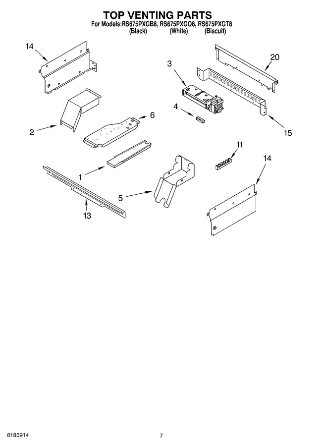 Diagram for RS675PXGT8