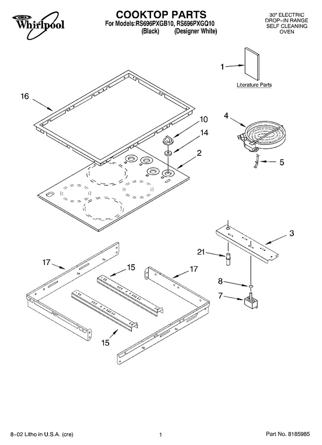 Diagram for RS696PXGB10