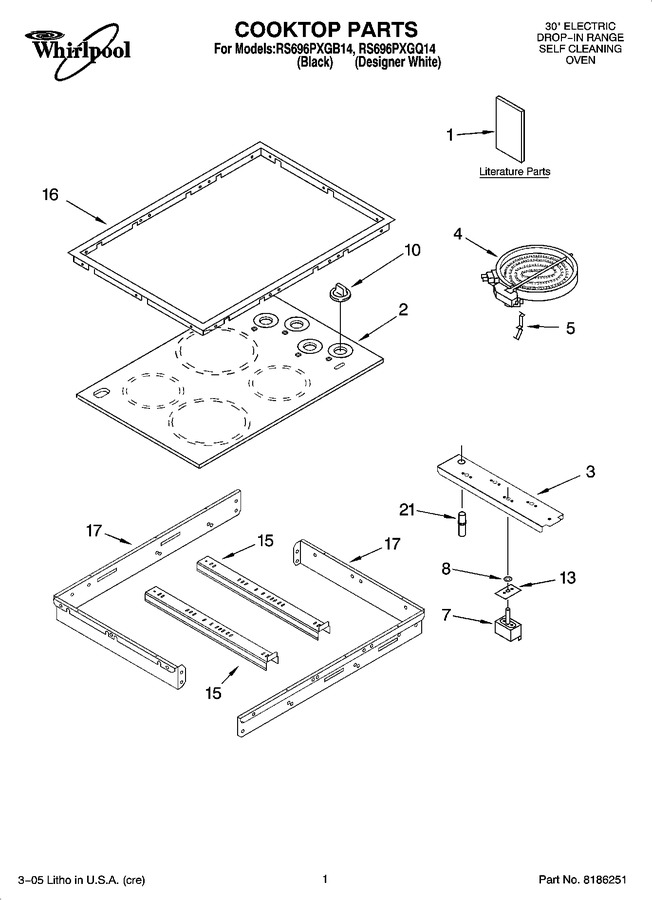 Diagram for RS696PXGB14