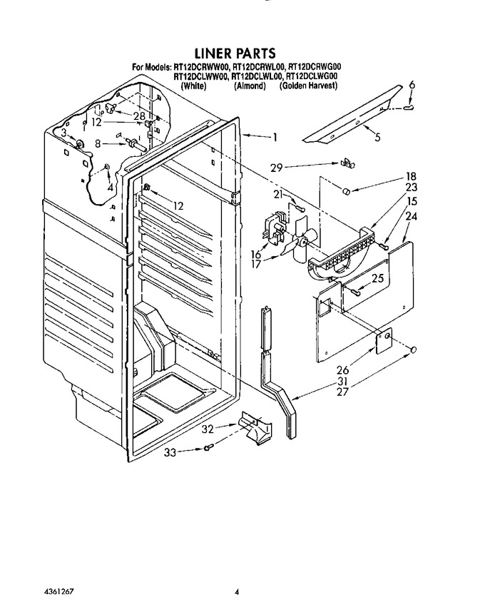 Diagram for RT12DCLWL00