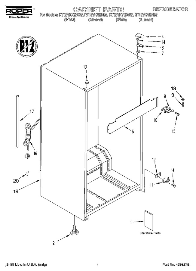Diagram for RT12VKXEW02