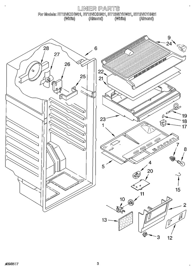 Diagram for RT12VKXHW01