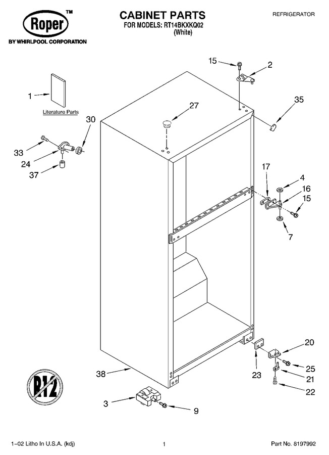 Diagram for RT14BKXKQ02