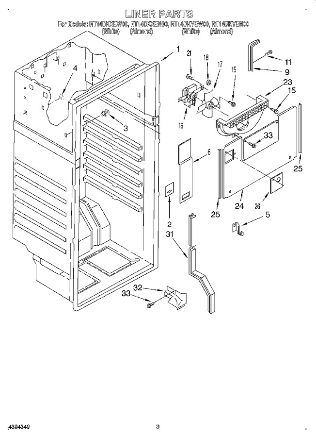 Diagram for RT14DKXEW00