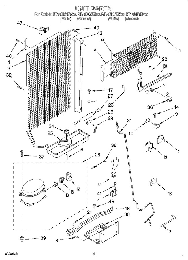 Diagram for RT14DKXEW00