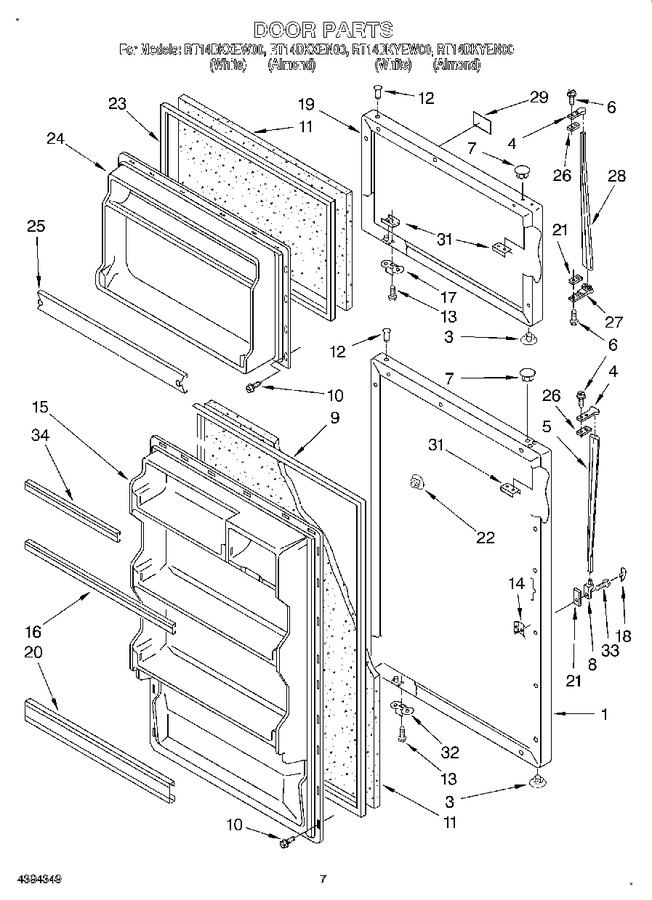 Diagram for RT14DKYEW00