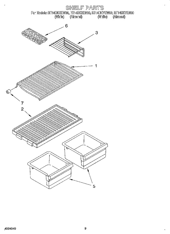 Diagram for RT14DKYEW00