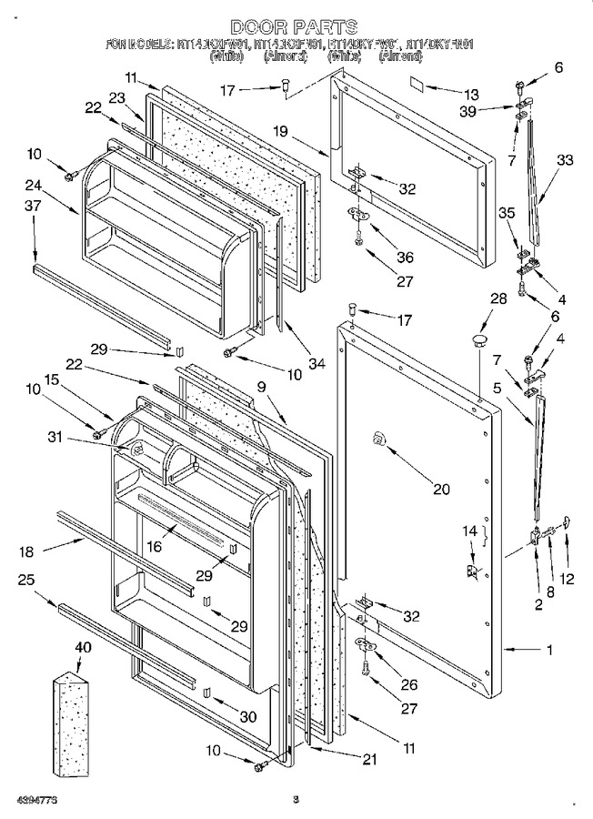 Diagram for RT14DKYFW01