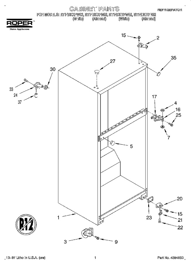 Diagram for RT14DKYFW02