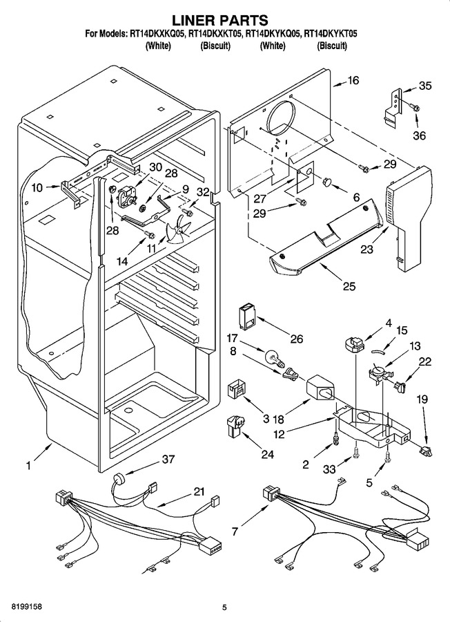 Diagram for RT14DKXKQ05