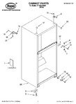 Diagram for 01 - Cabinet Parts