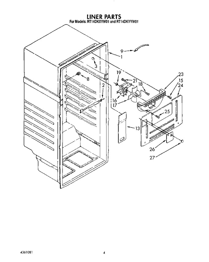Diagram for RT14DKXYW01