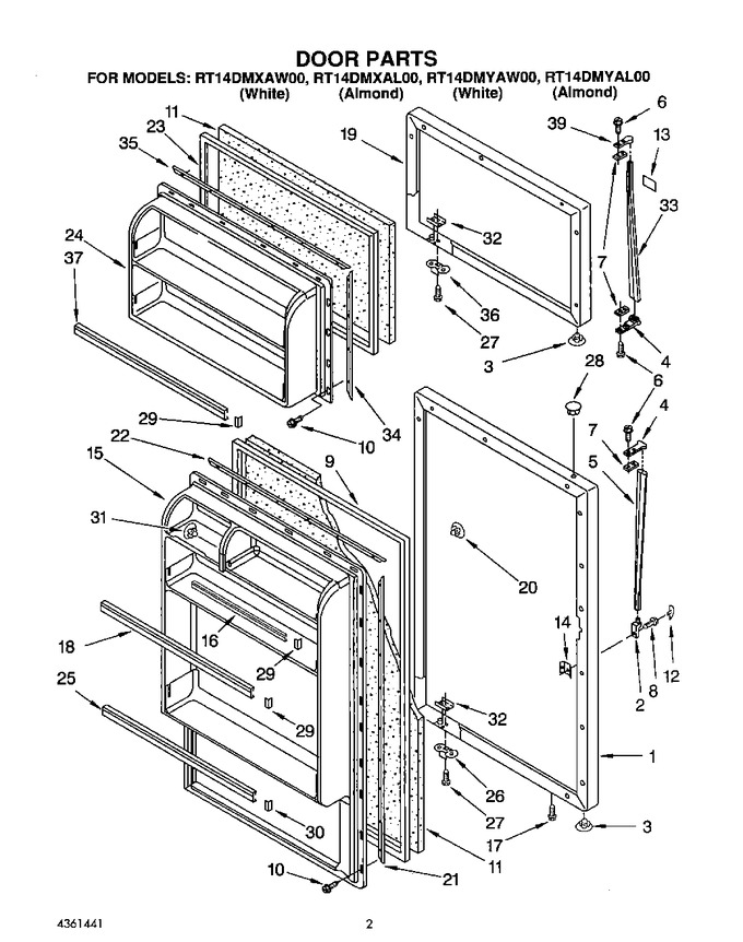 Diagram for RT14DMXAW00