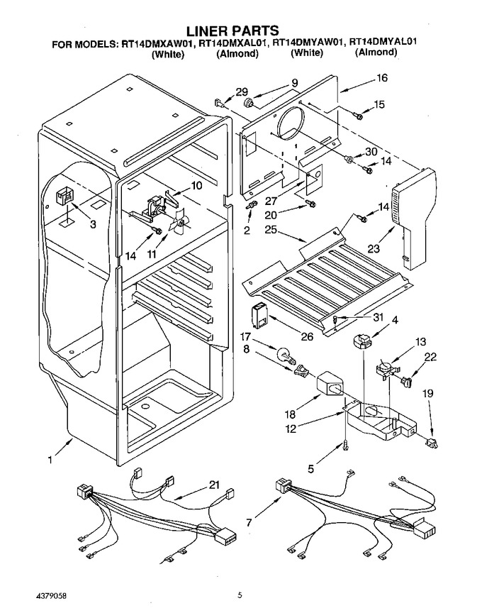 Diagram for RT14DMXAW01