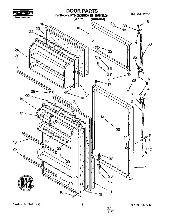 Diagram for RT14DMXBL00