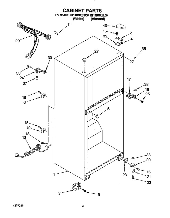 Diagram for RT14DMXBL00