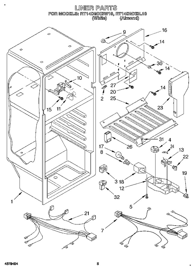 Diagram for RT14DMXBL10