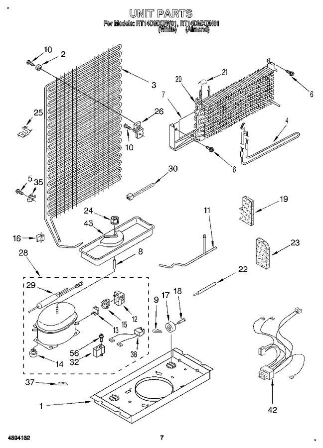 Diagram for RT14DMXDW01