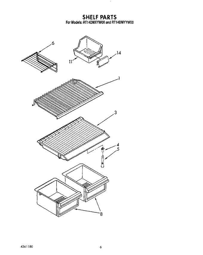 Diagram for RT14DMXYW00