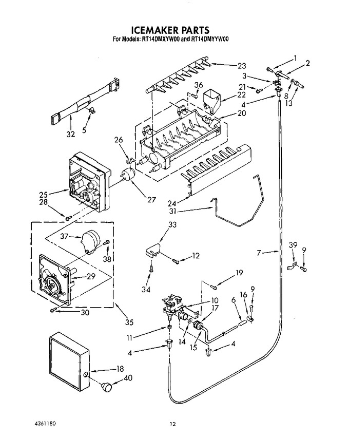 Diagram for RT14DMXYW00