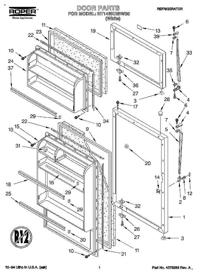 Diagram for RT14EKRBW00