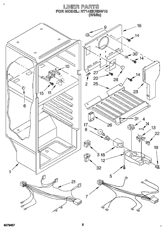 Diagram for RT14EKRBW10