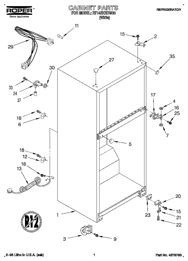 Diagram for RT14EKRDW00