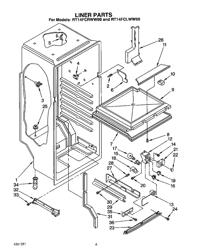 Diagram for RT14FCLWW00
