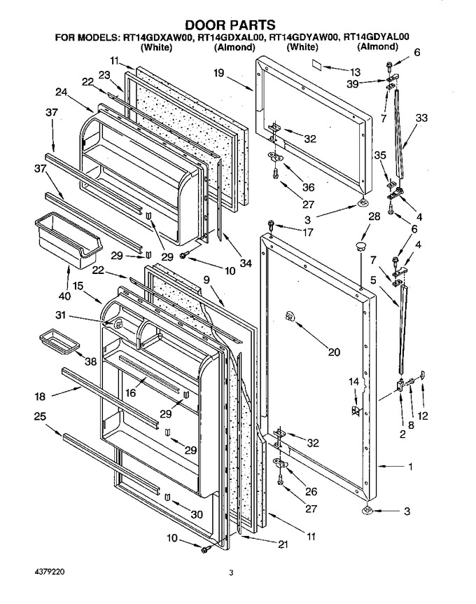 Diagram for RT14GDXAW00