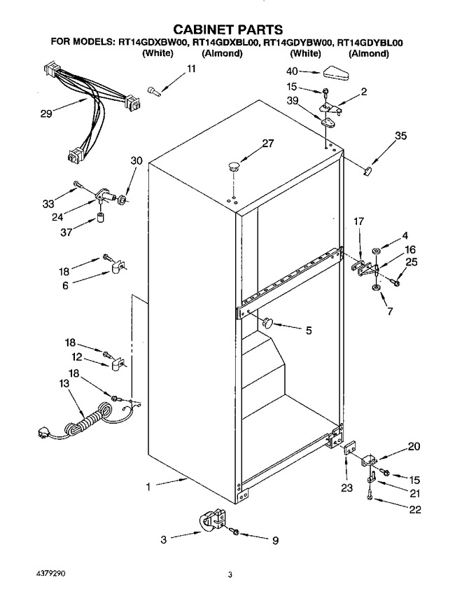 Diagram for RT14GDYBW00