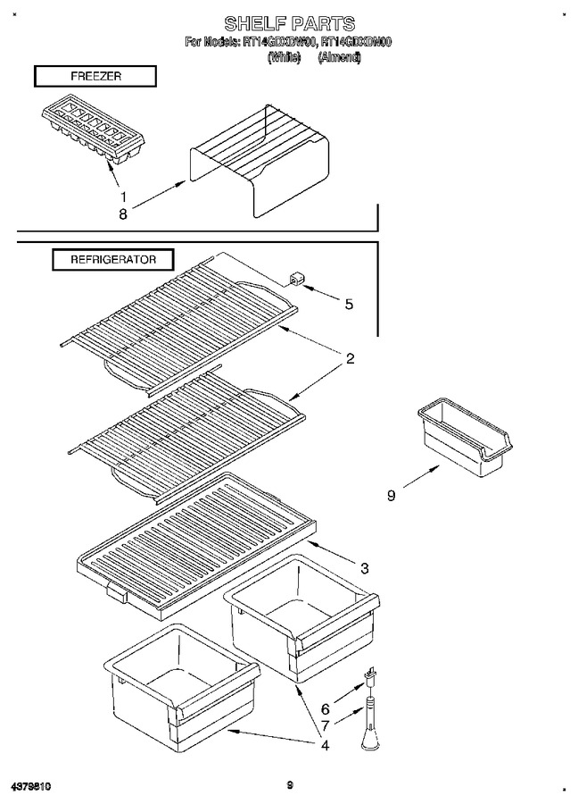 Diagram for RT14GDXDW00