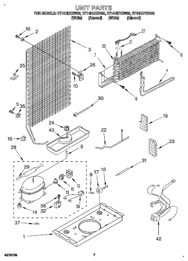Diagram for RT14HDXDW00