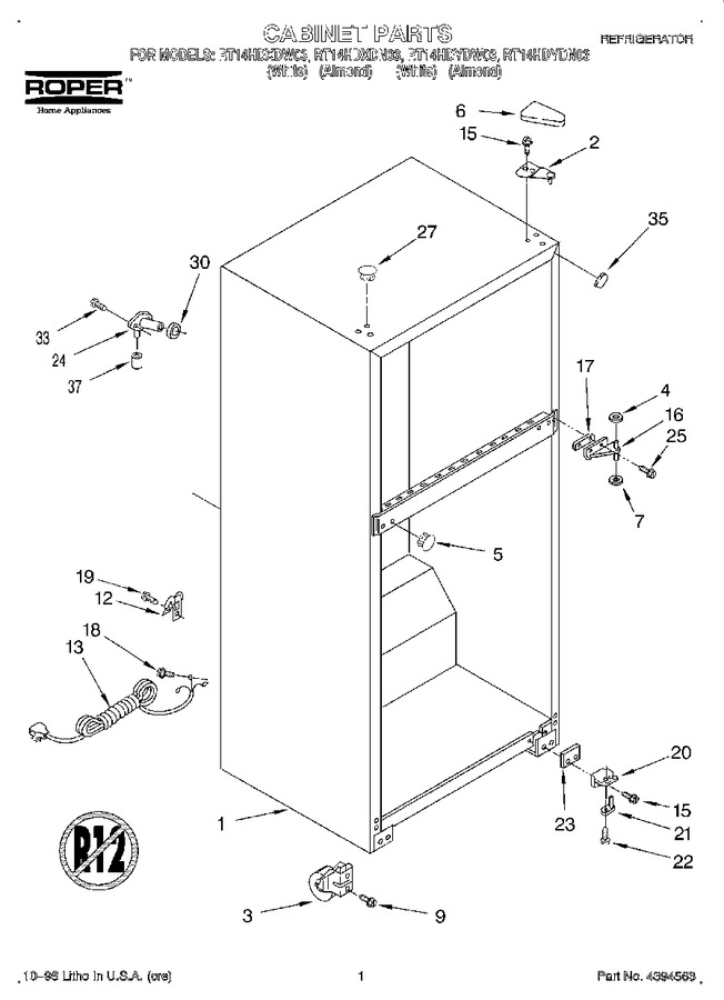Diagram for RT14HDYDN03