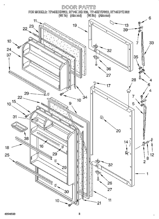 Diagram for RT14HDYDN03