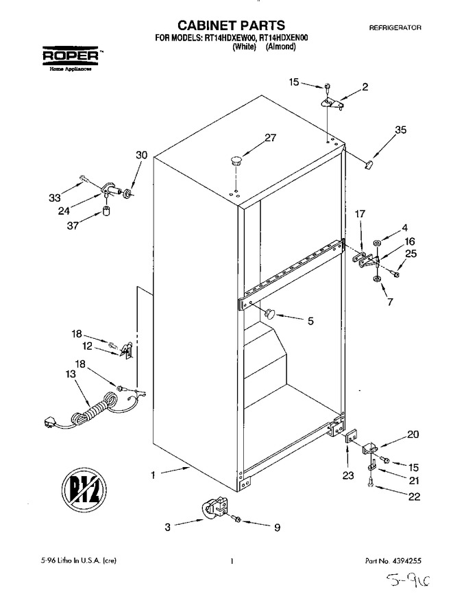 Diagram for RT14HDXEW00