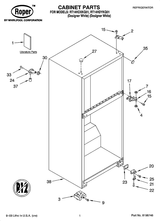 Diagram for RT14HDYKQ01