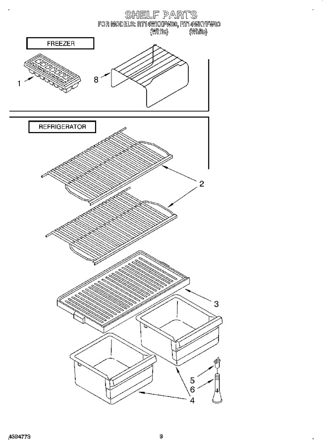 Diagram for RT14WKYFW00
