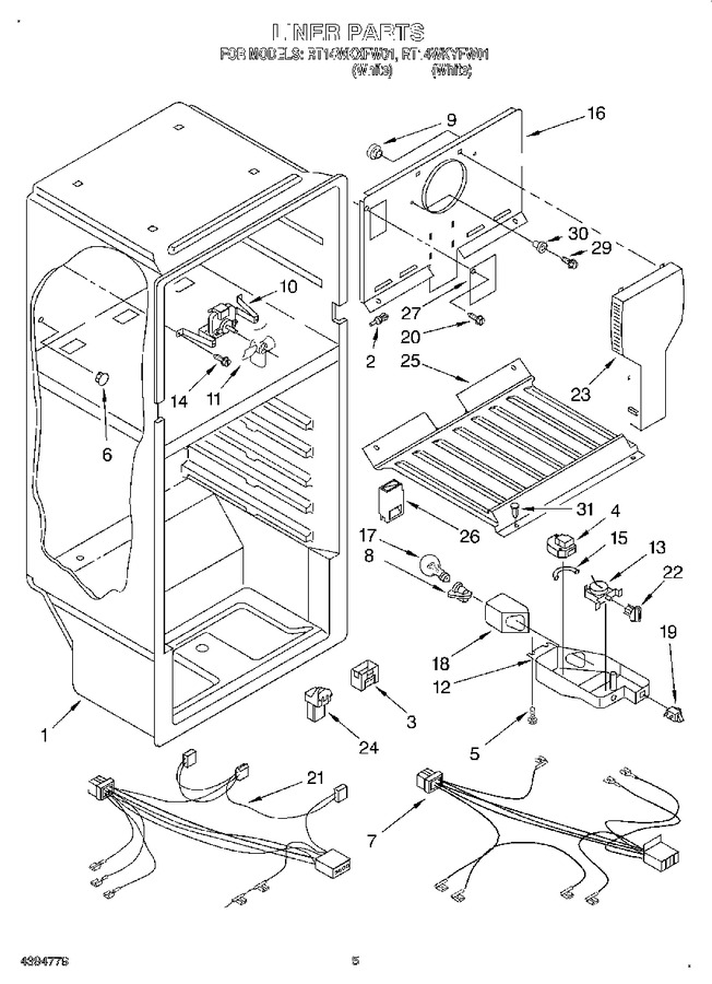 Diagram for RT14WKXFW01