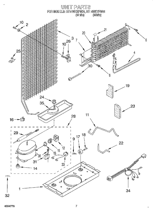 Diagram for RT14WKXFW01